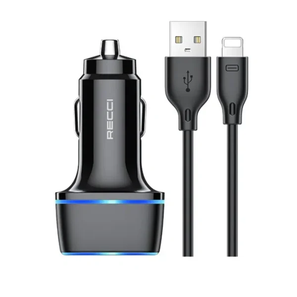 Recci chargeur de voiture RQ05L LIGHTNING