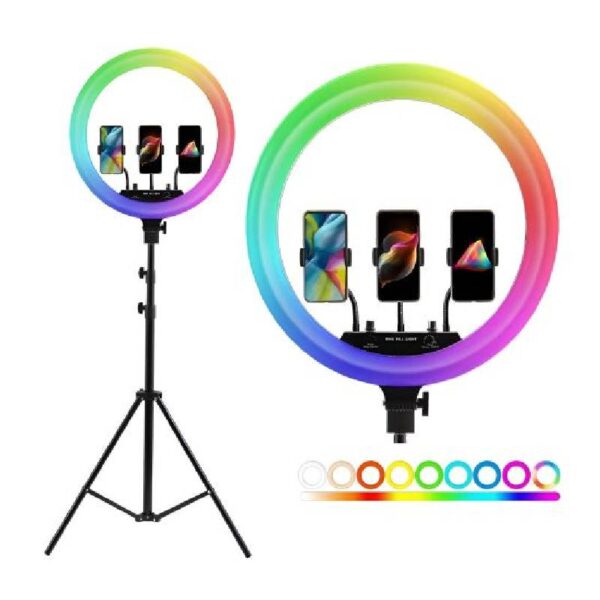 RING LITE 56CM RGB PLOKAMA
